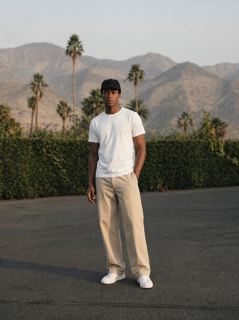 Beige Vento Chino Pants
