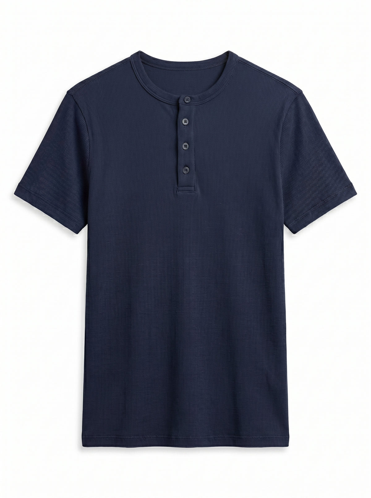 Navy Henley T-Shirt