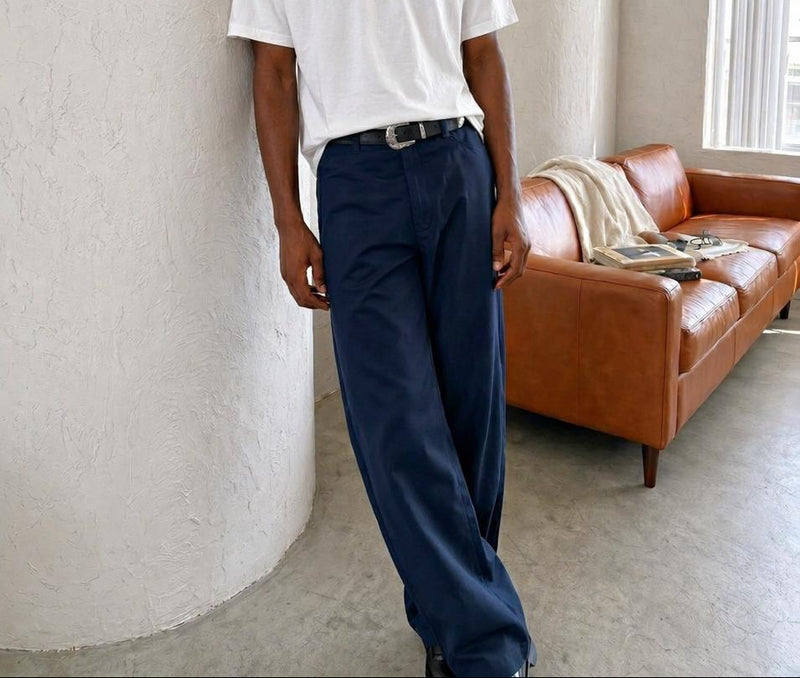 Navy Vento Chino Pants