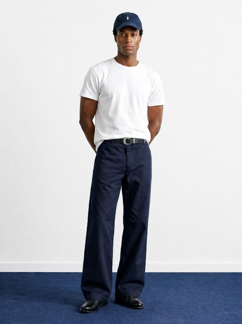 Navy Vento Chino Pants