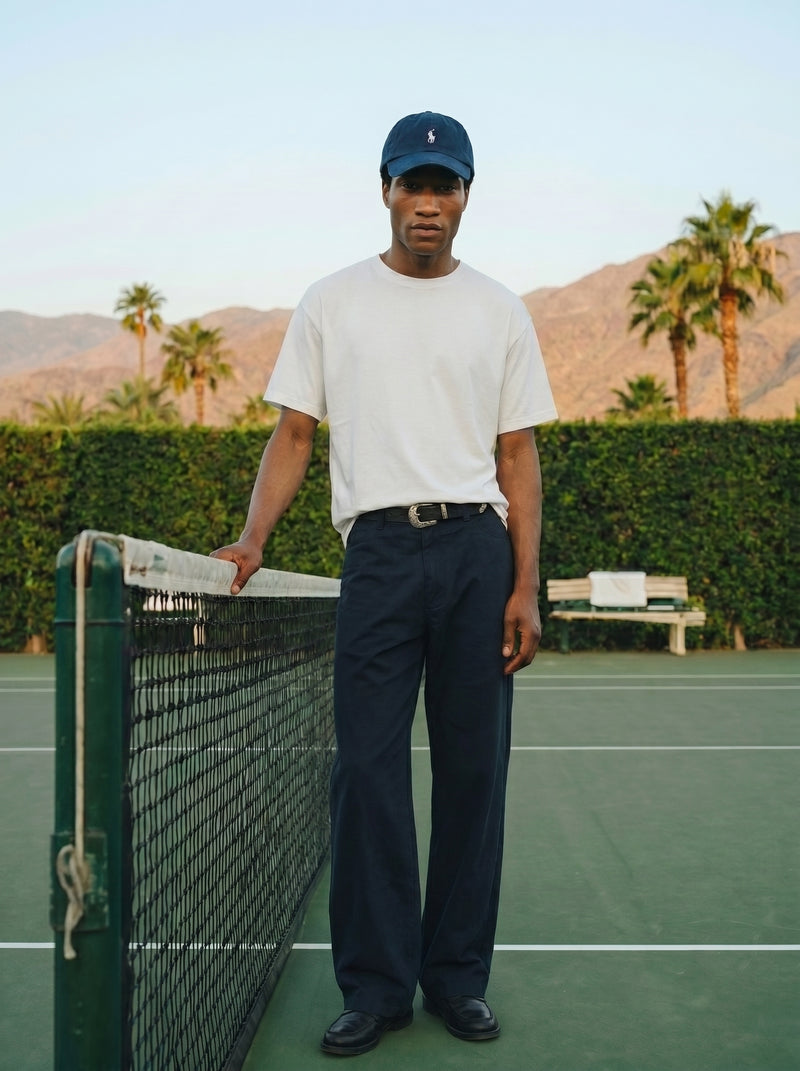 Navy Vento Chino Pants